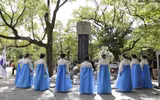 Hiroshima nghiêng mình tưởng niệm các nạn nhân thảm họa bom nguyên tử